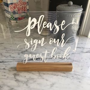 Guestbook Sign